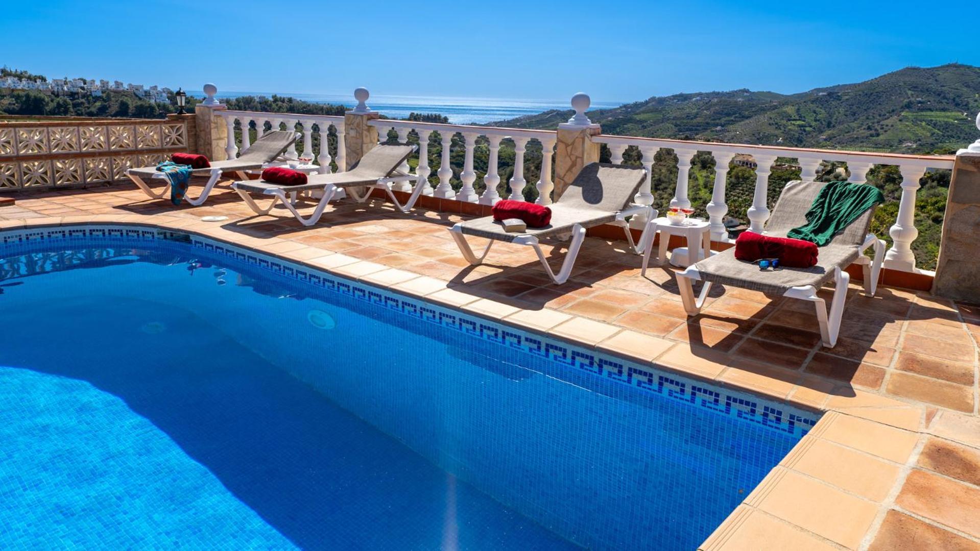 Casa Amparo Casitas Select Villa Frigiliana Luaran gambar