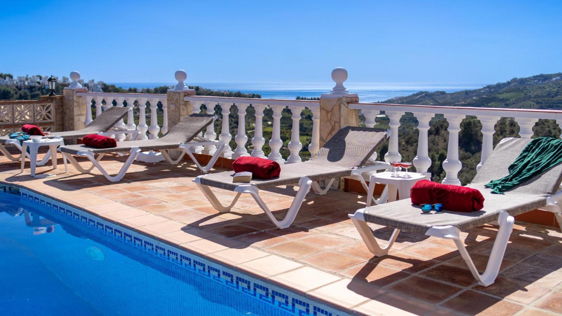 Casa Amparo Casitas Select Villa Frigiliana Luaran gambar